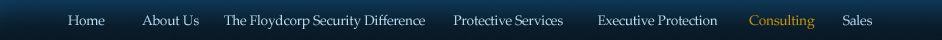 Floyd Corp Security Solutions navigation