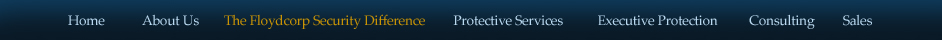 Floyd Corp Security Solutions navigation